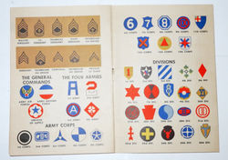 Pocket Reference Guide to Army, Navy and Marine Corps insignia dated March, 1943