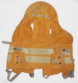 Canadian made RCAF version of the 1941 Pattern Life Saving Waistcoat (Mae West)