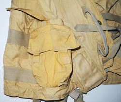 RAF stole inflated life saving waistcoat (known as 1941 pattern)