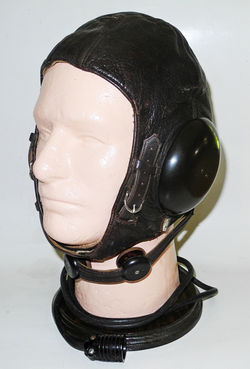 RARE early wartime Luftwaffe LKpW100 flying helmet complete and in excellent condition.