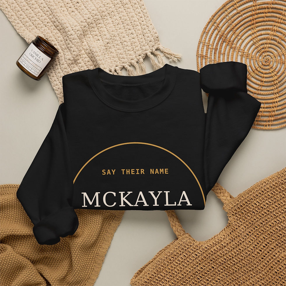 Thumbnail: Personalized Memorial Crewneck — Their Name, Forever Age Dark Collection