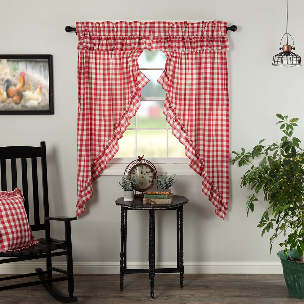 Thumbnail: Annie Buffalo Check Curtains