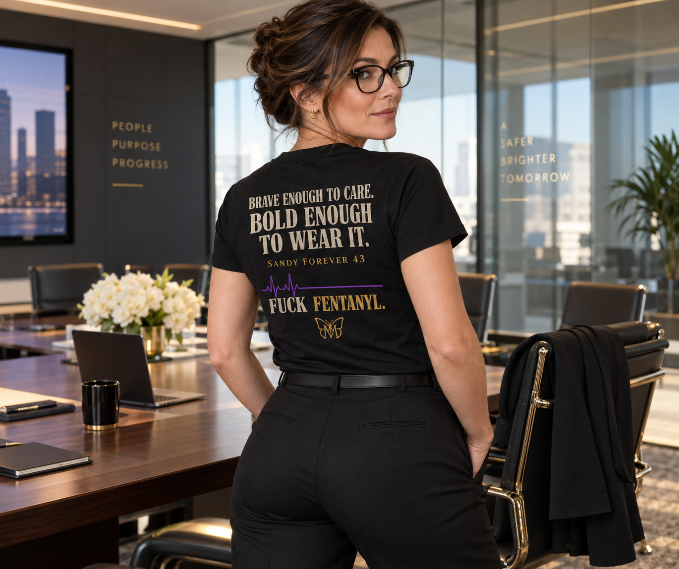 Brave Enough To Care - Bold Enough To Wear It