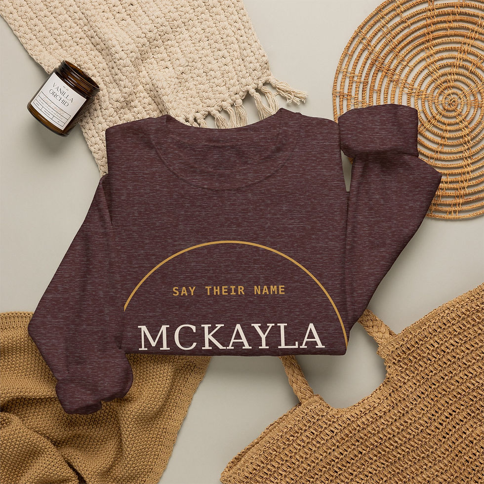 Thumbnail: Personalized Memorial Crewneck — Their Name, Forever Age Dark Collection