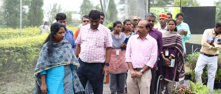 Mrs.Sarayu, IAS visit 