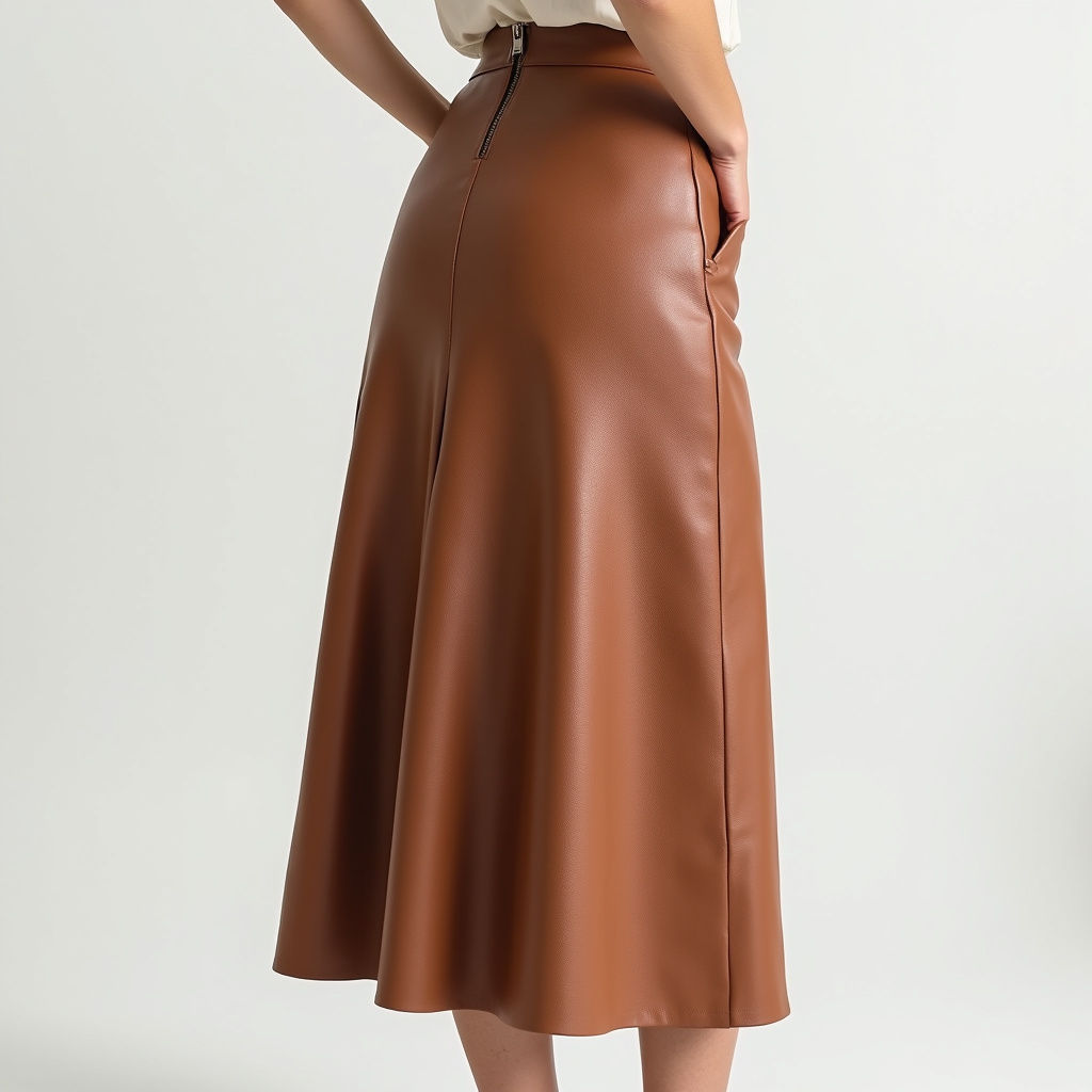 Classic Leather Skirt