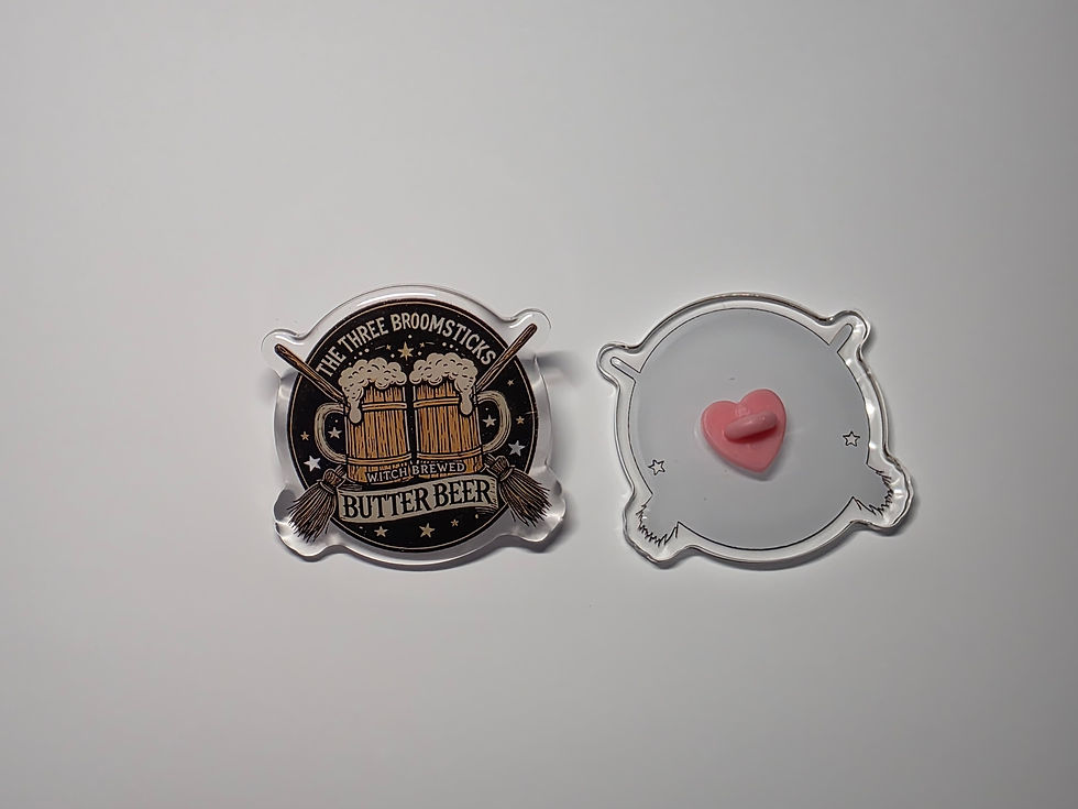 Thumbnail: Butter Beer pin Badge