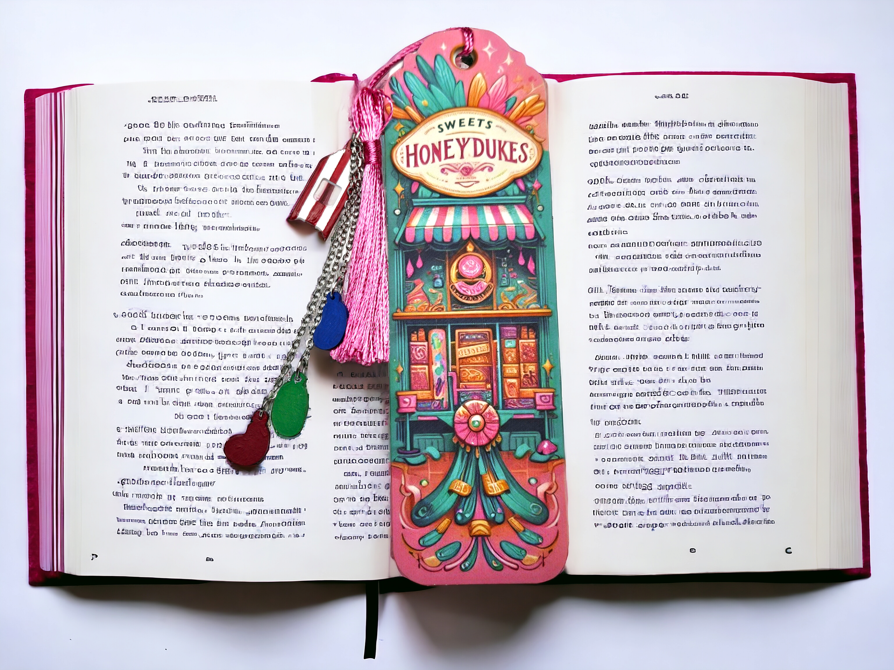  Honeydukes shop bookmark with charm 