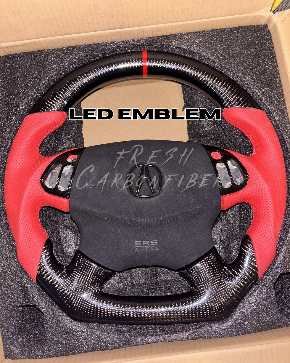 Thumbnail: 20% CLEARANCE 04-06 ACURA TL Carbon Fiber Steering Wheel