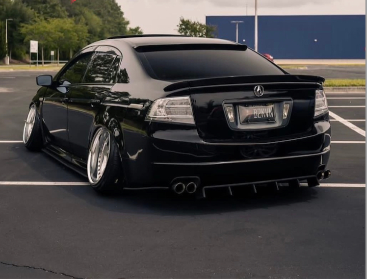 Thumbnail: 04-08 Acura TL 3PC Carbon Fiber Spoiler