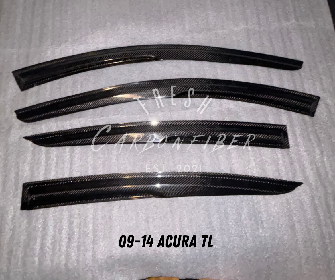 09-14 Acura TL Carbon Fiber Side Visor