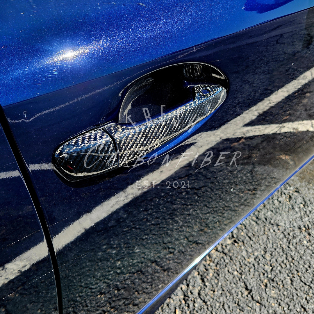 14-20 Lexus IS Carbon Fiber Door Handle Covers