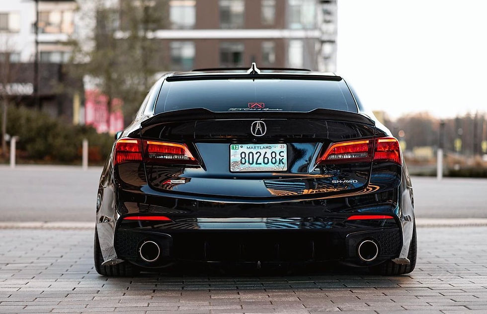 Thumbnail: 15-20 Acura TLX Carbon Fiber V Style Spoiler
