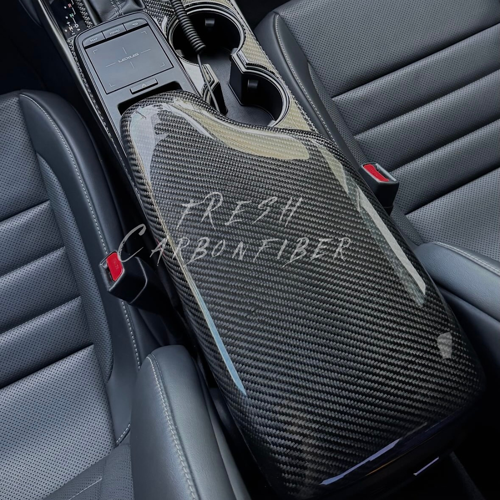 Thumbnail: 21+ Lexus 4IS/RC Armrest Carbon Fiber