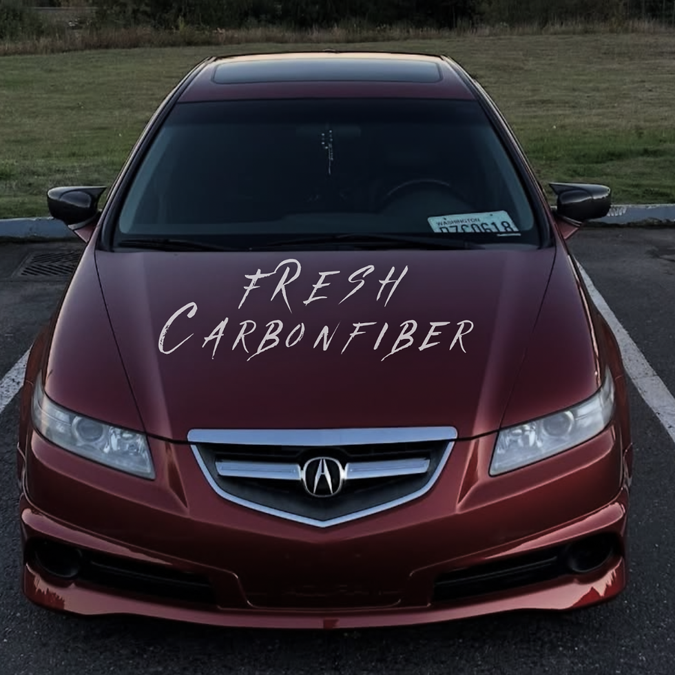 04-06 Acura TL Winged Mirror Caps