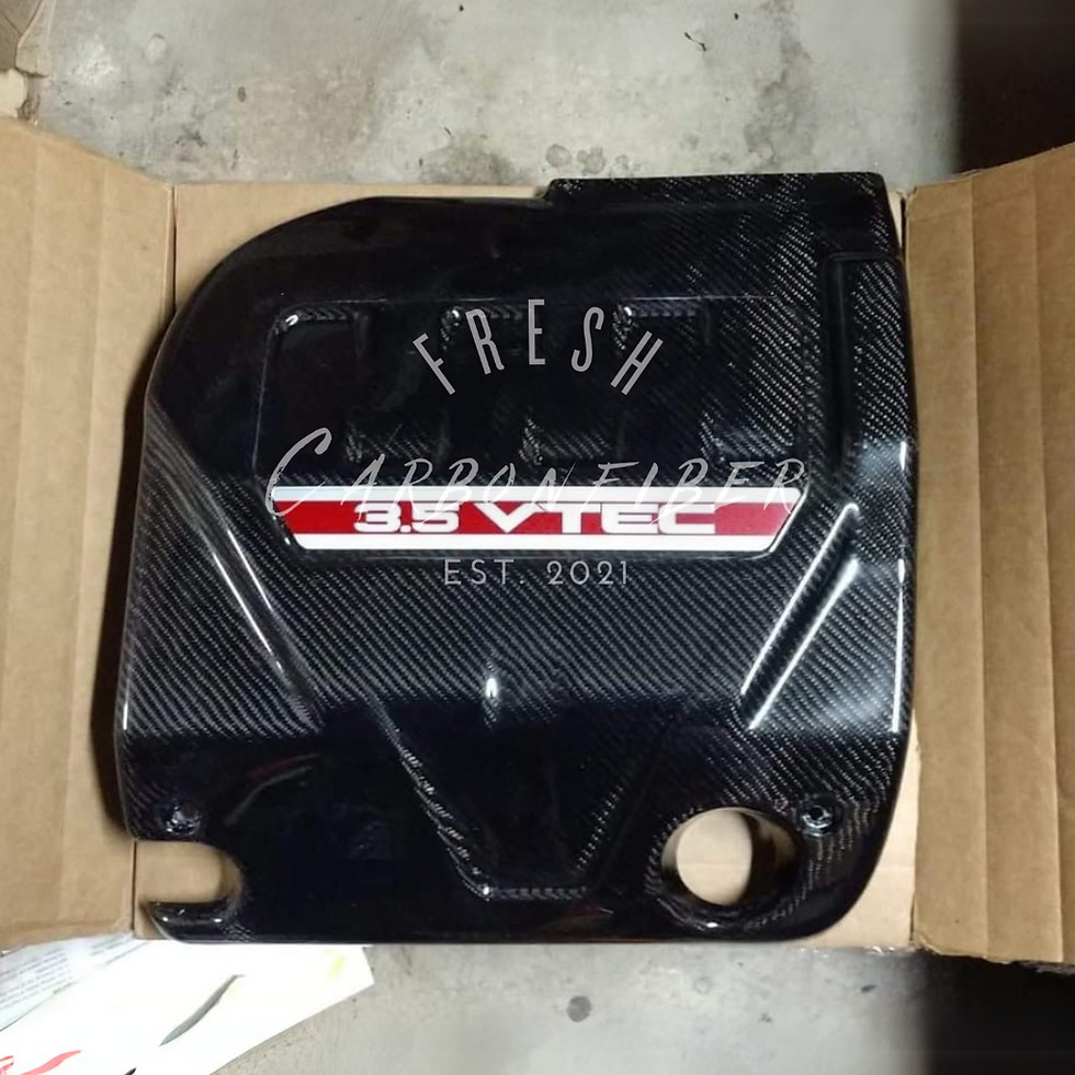 Acura TL carbon fiber engine cover