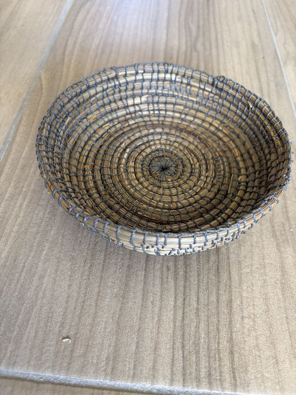 Thumbnail: Pine Needle Basket With Thread 8/1/26