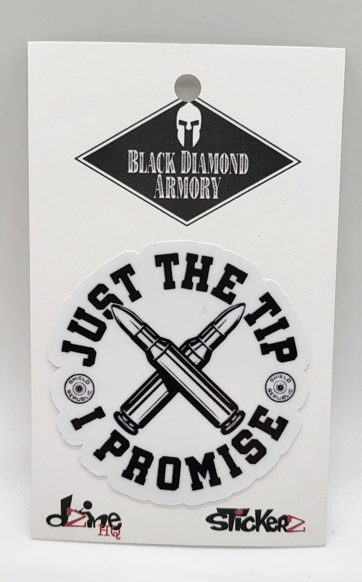 Just The Tip - Premium Laminated Vinyl Sticker