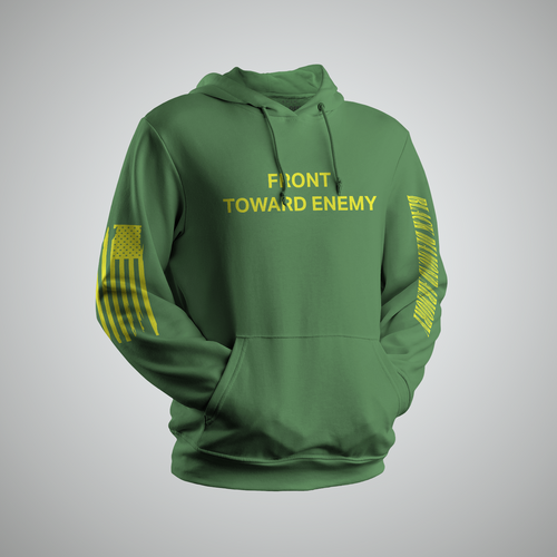 front towards enemy hoodie
