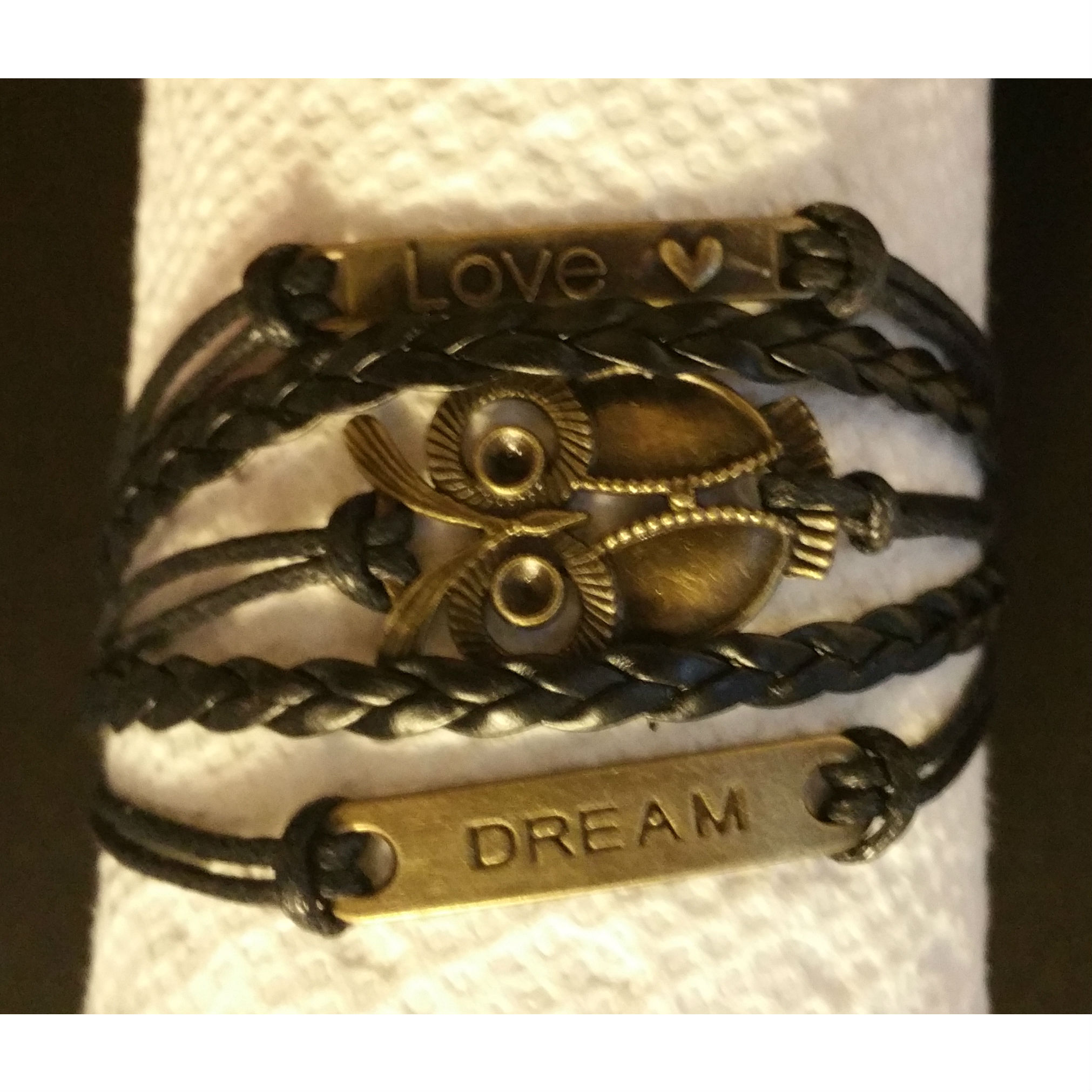 "Owl""Love" Dream" Bracelet