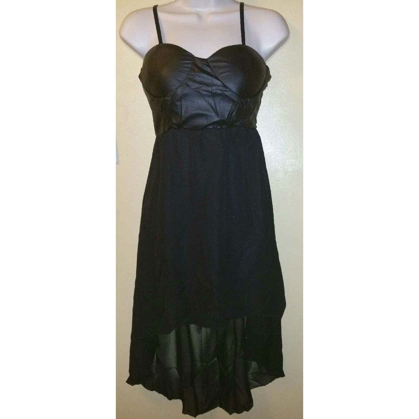 Low Front Chiffon dress