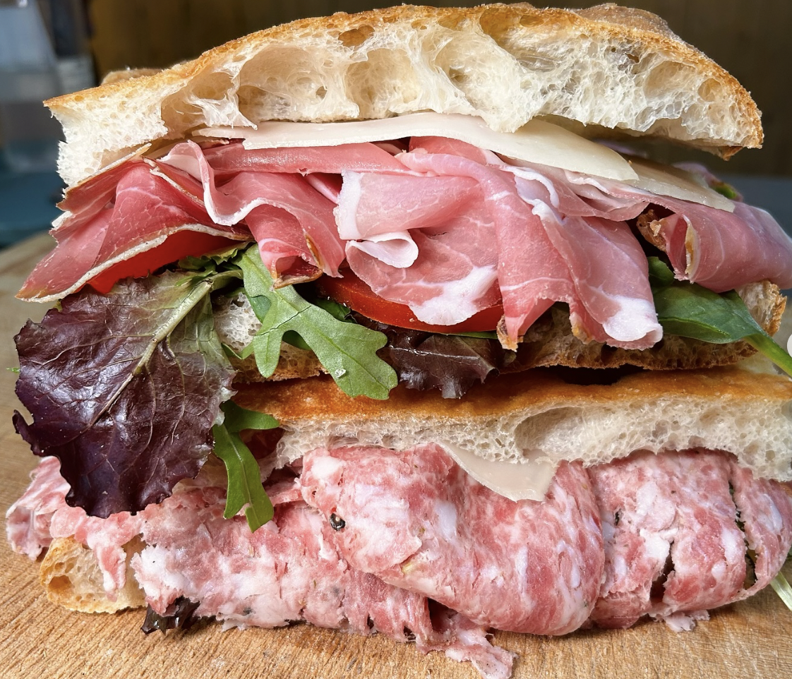 Arranged Food and Objects