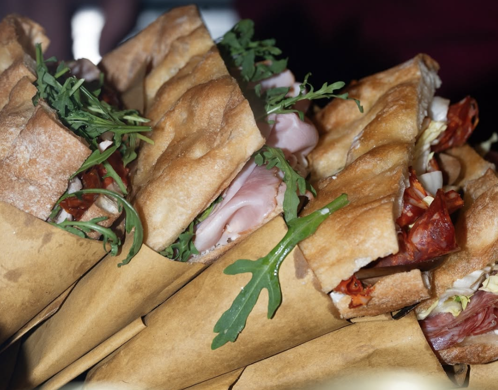 Arranged Food and Objects