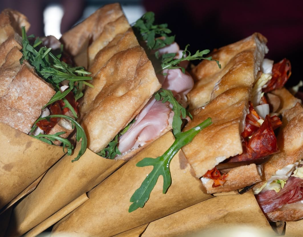 Arranged Food and Objects