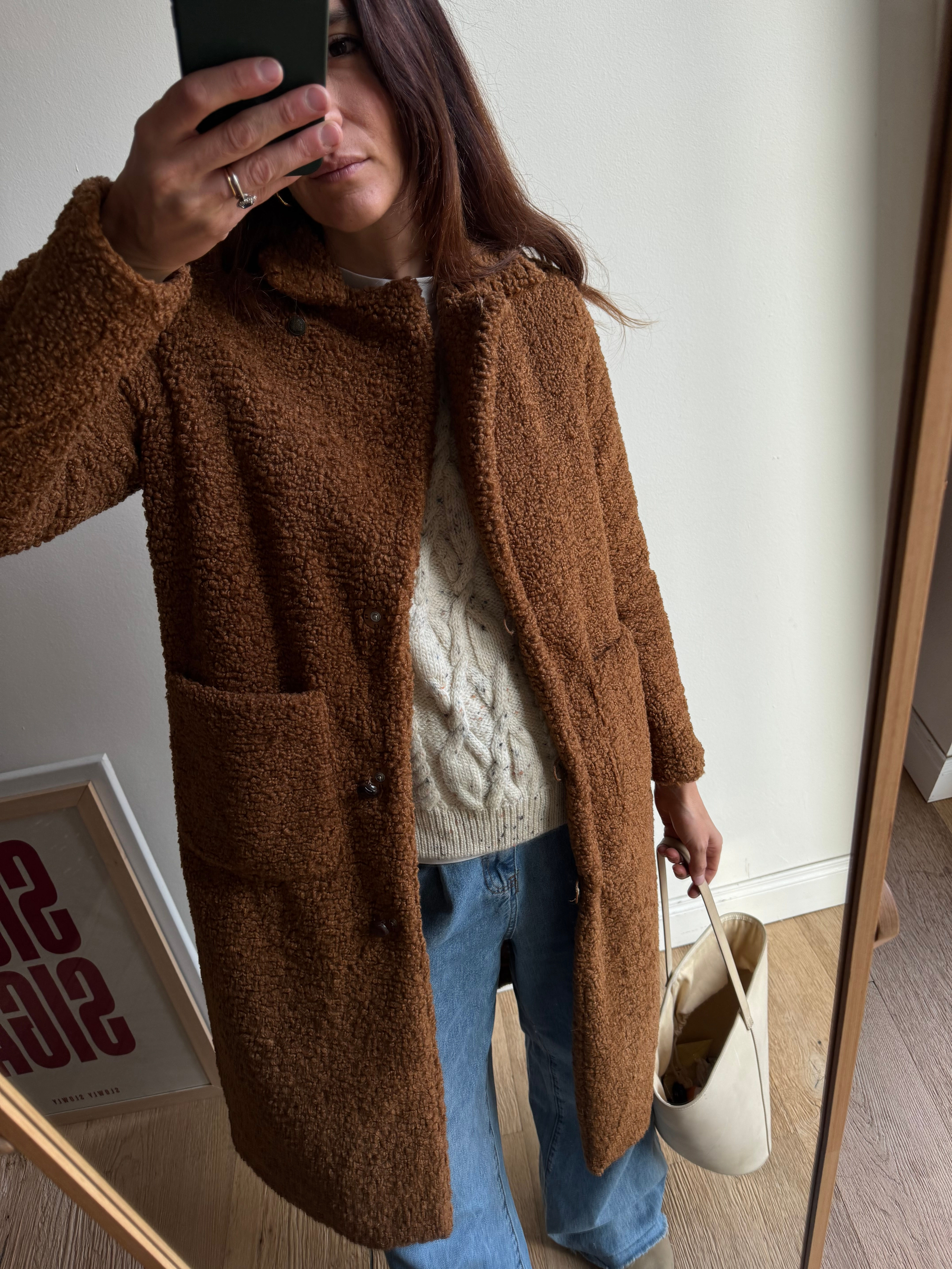 CAPPOTTO TEDDY NOCCIOLA