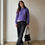 Miniatura: PURPLE HANDMADE KNIT