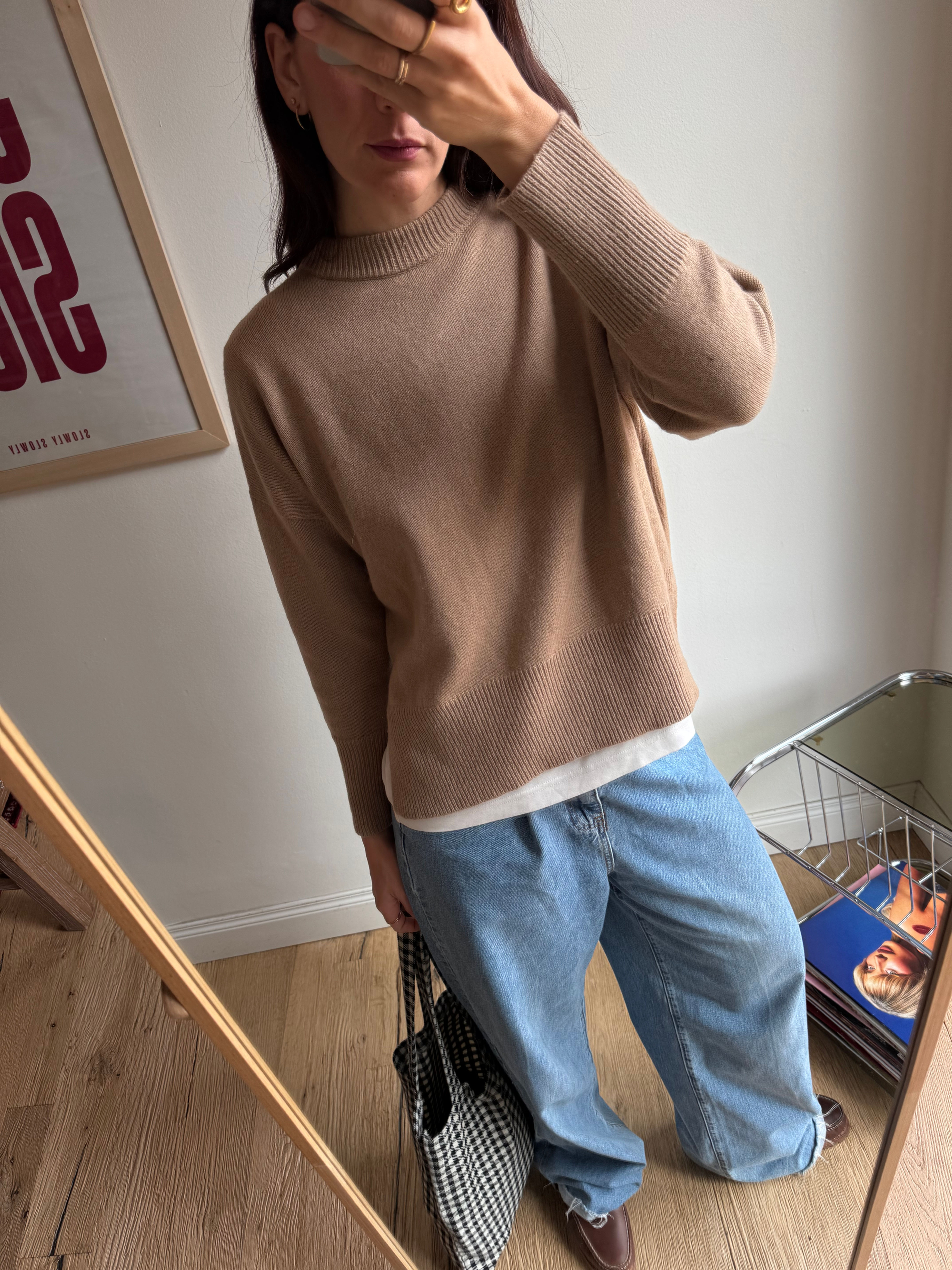 LUPETTO SABBIA LANA E CASHMERE