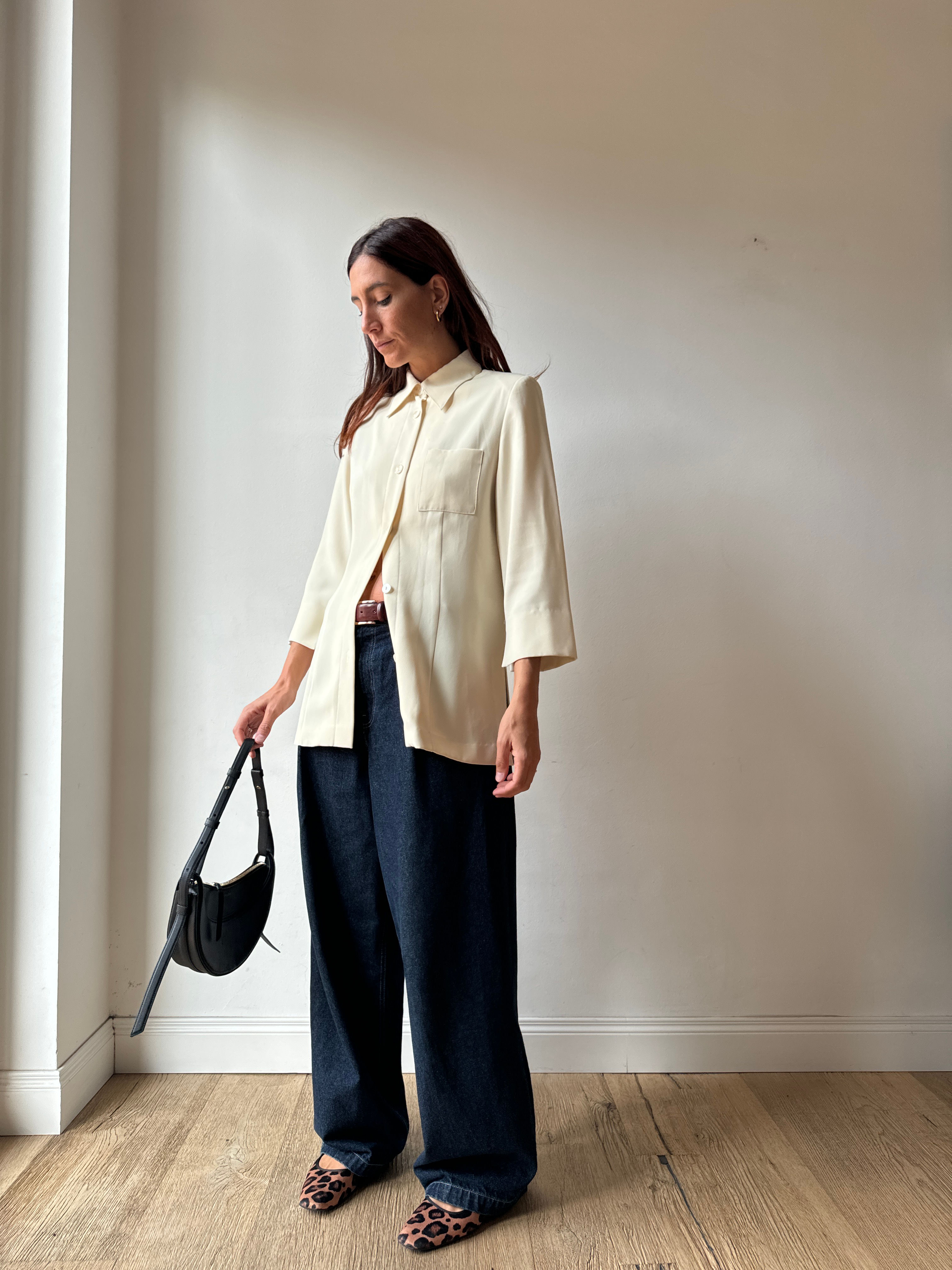 CAMICIA BURRO STRUTTURATA