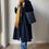 Miniature : Navy oversize coat