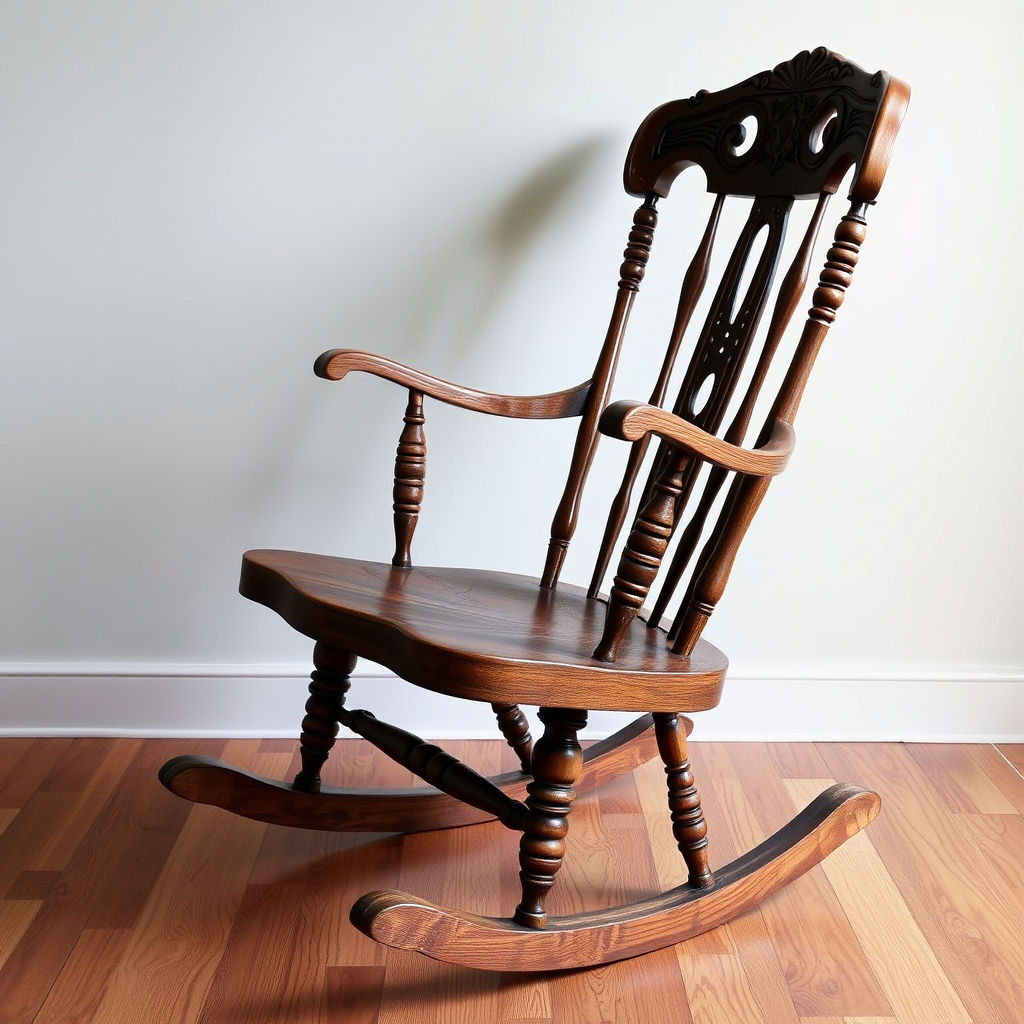 Oak Rocking Chair (Pre-Built)