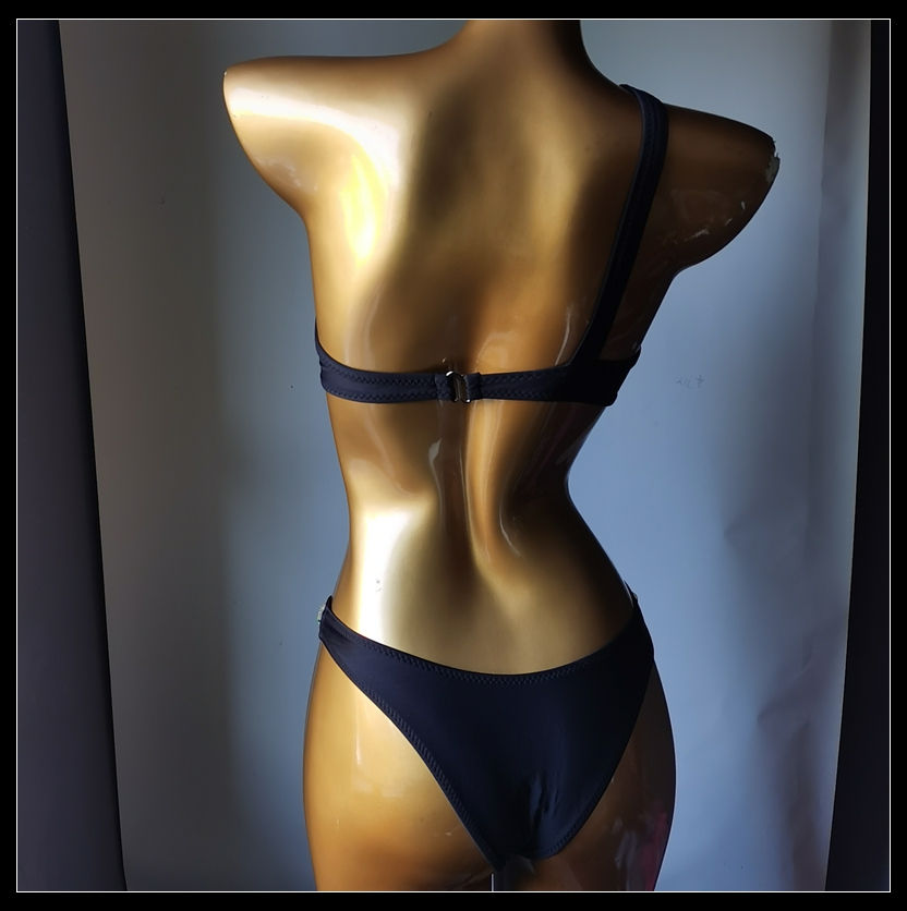 Thumbnail: Newest fashion swimsuit bar bikini diamond bikini crystal bar bikini handmade  