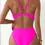 Thumbnail: Sexy Woman Summer Swimwear Women's Bikinis Two Pieces Beach Bikinis 