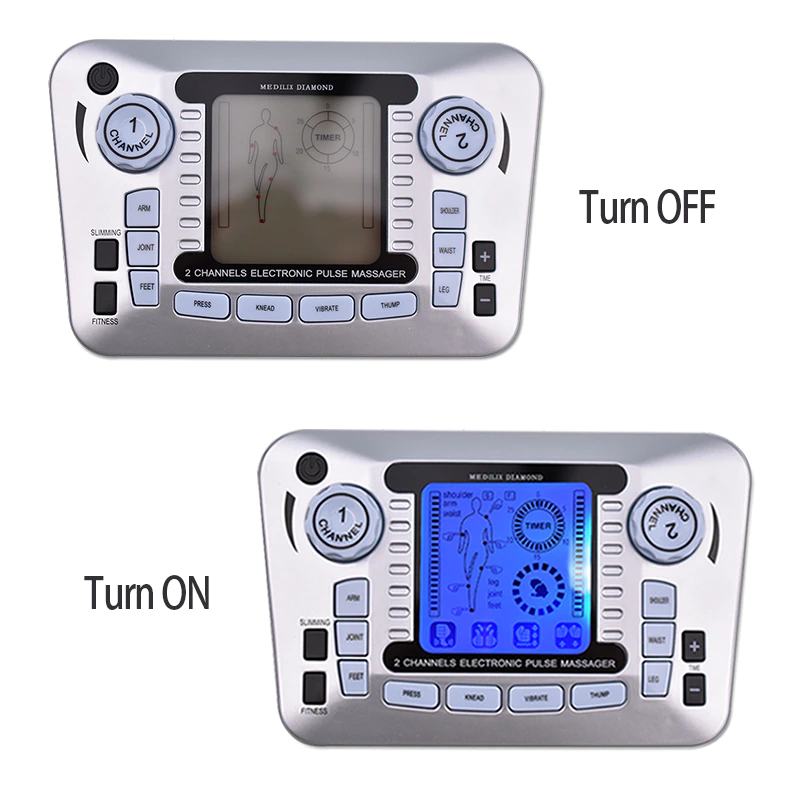 Thumbnail: Electric Pulse Tens EMS Muscle Stimulator Pain Relief Tool Health Care Machine