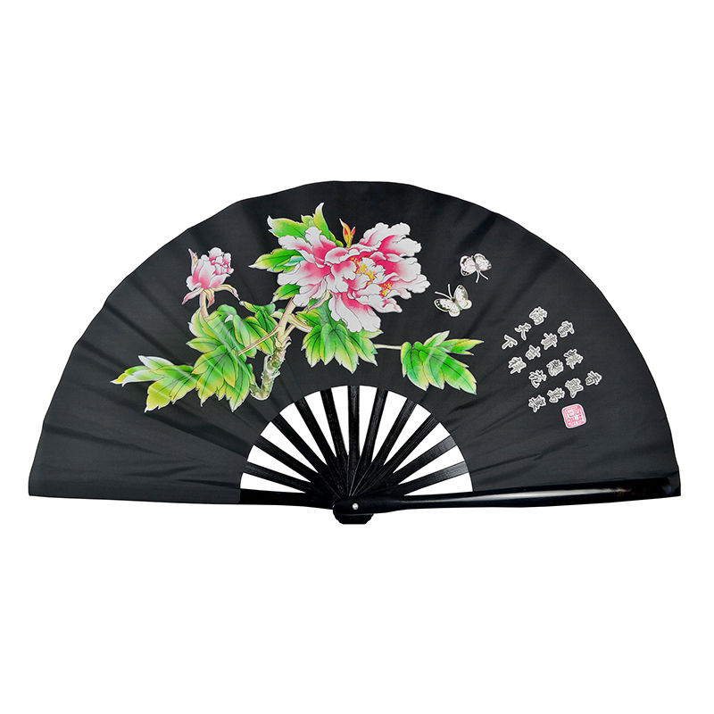 Thumbnail: Bamboo Right Hands Fan Tai Chi Performance Fan Martial Arts China Many Pattern