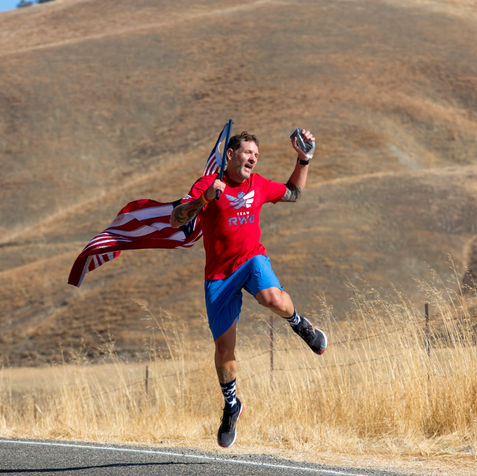 Old Glory Relay 2017. Big event photography captured by Paragon Media. America, biking, patriot, supporting veterans.