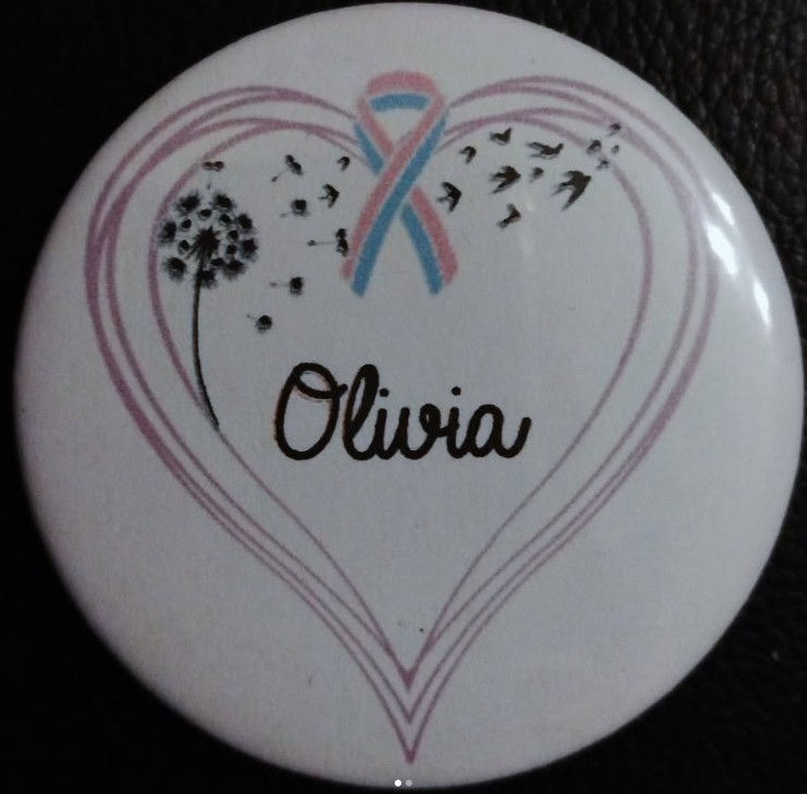Miniature : Badge personnalisé deuil périnatal