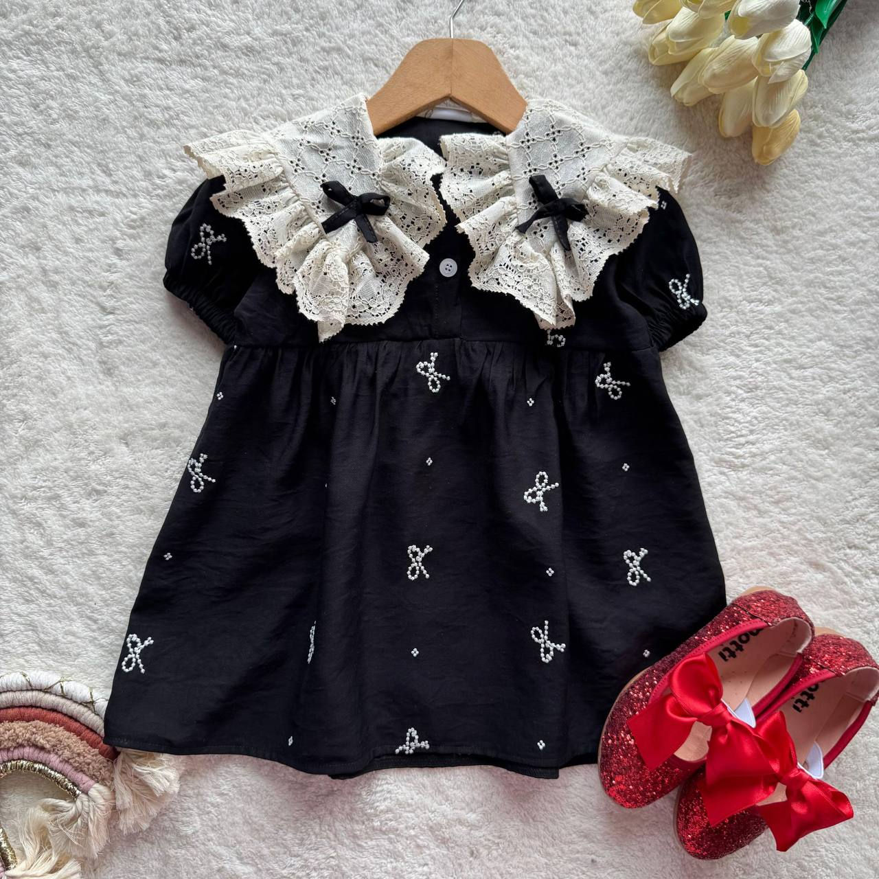 Kız Çocuk Siyah Pinterest Elbise