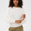 Thumbnail: Cream pullover front view