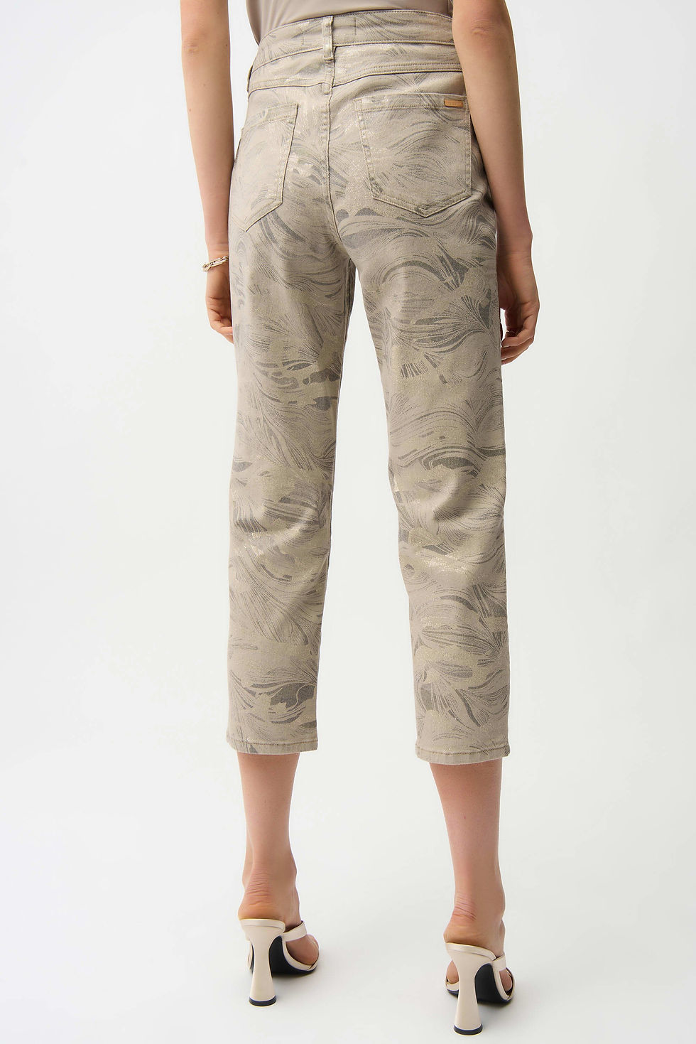 Thumbnail: Gold jeans back view