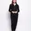 Thumbnail: Black zip jacket front view