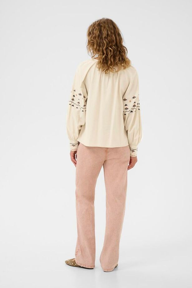 Thumbnail: Cream top back view