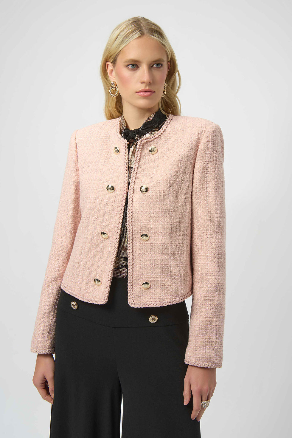 Pink jacket front view