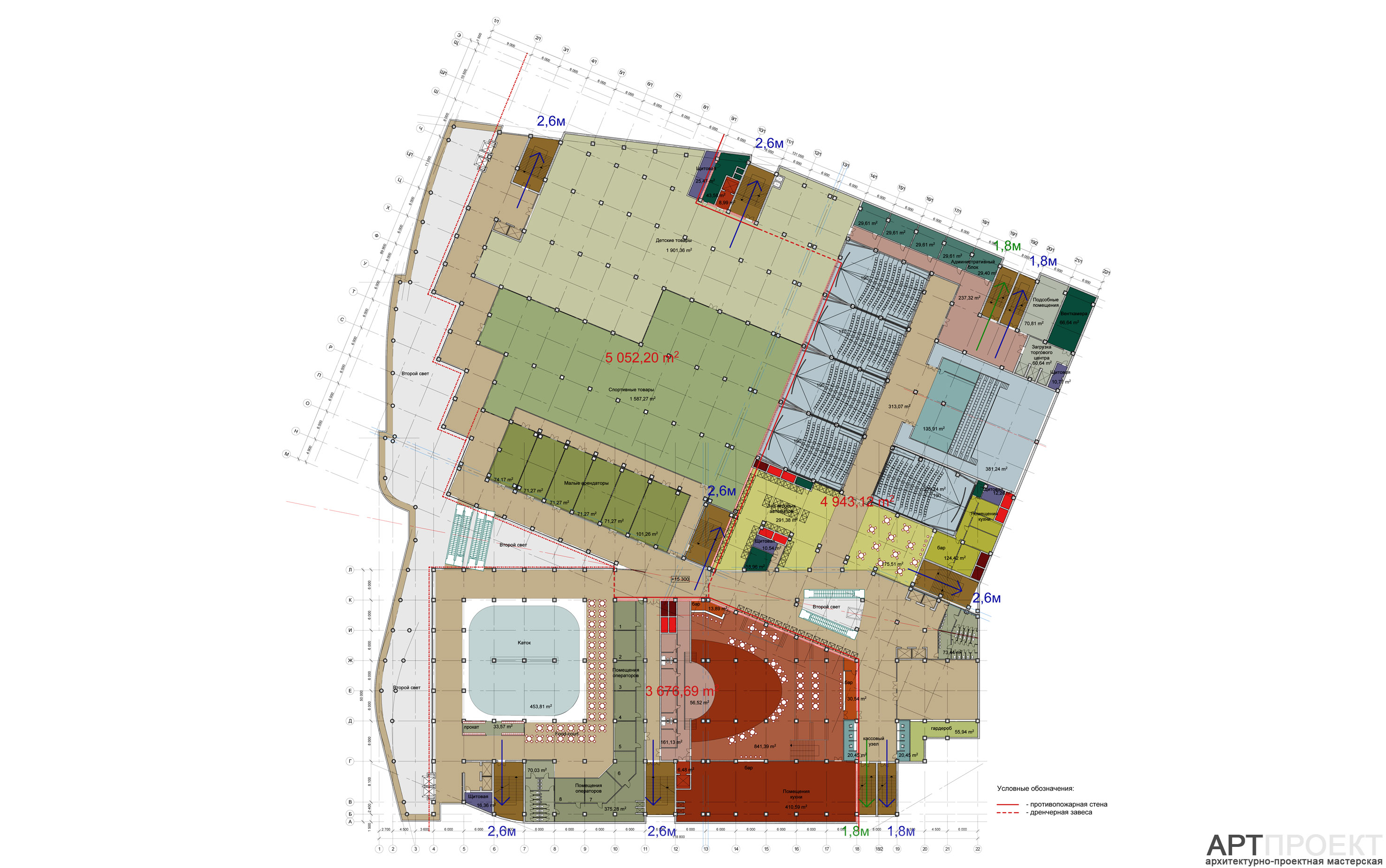 Схема тц небо нижний новгород