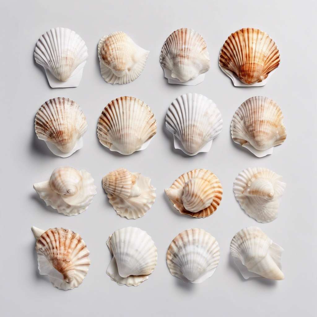 Seashell Embellished Gift Labels