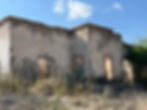Abandoned train station in Mineral de Pozos