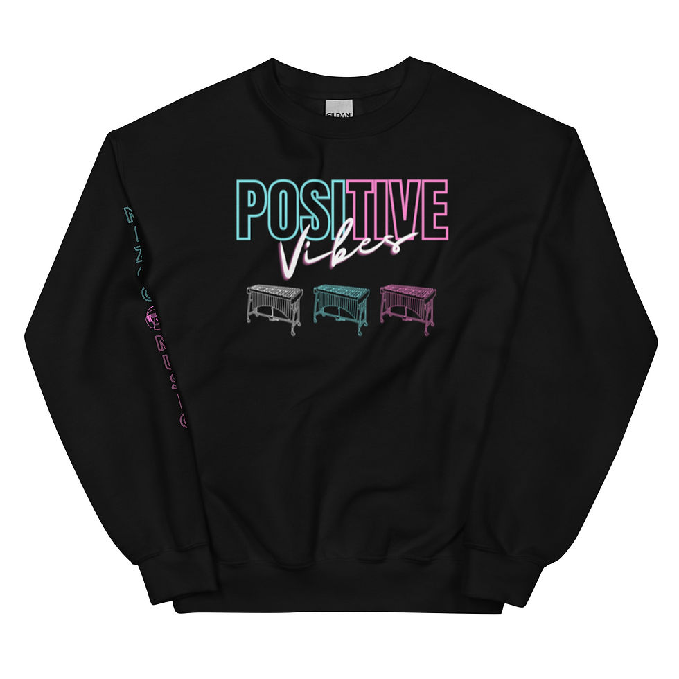 Thumbnail: Positive Vibes Unisex Sweatshirt